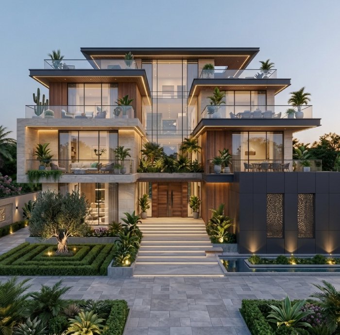 contemporary luxury home in India by SPACES & STRUCTURES, Best Architects in India / Luxury Interior Designers