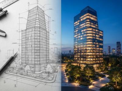 Turnkey construction and project management by SPACES & STRUCTURES in India